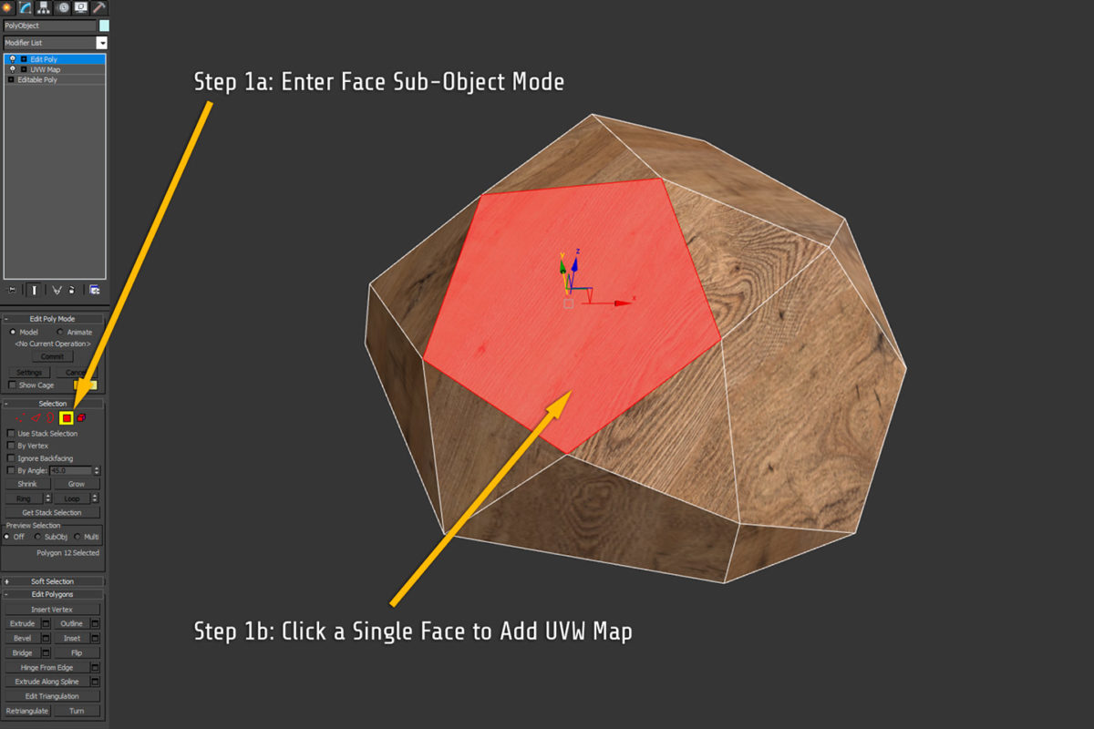 Using Multiple UVW Map Modifiers In 3DS Max | Rendernode